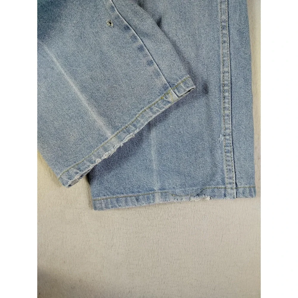 Vintage Walls Jeans Mens 40 Blue Relaxed‎ Fit Straight Denim Distressed Workwear